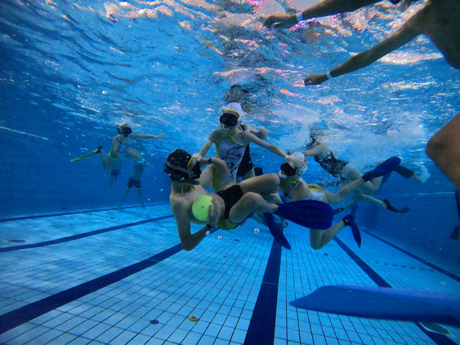 Primera jornada de Liga Júnior de Rugby Subacuático